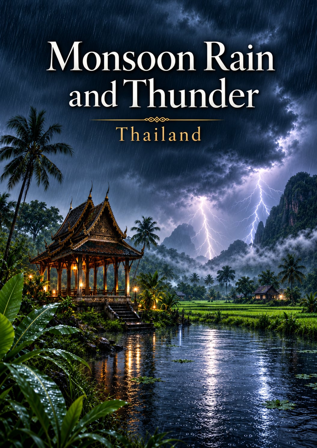 Monsoon Rain & Thunder - Thailand