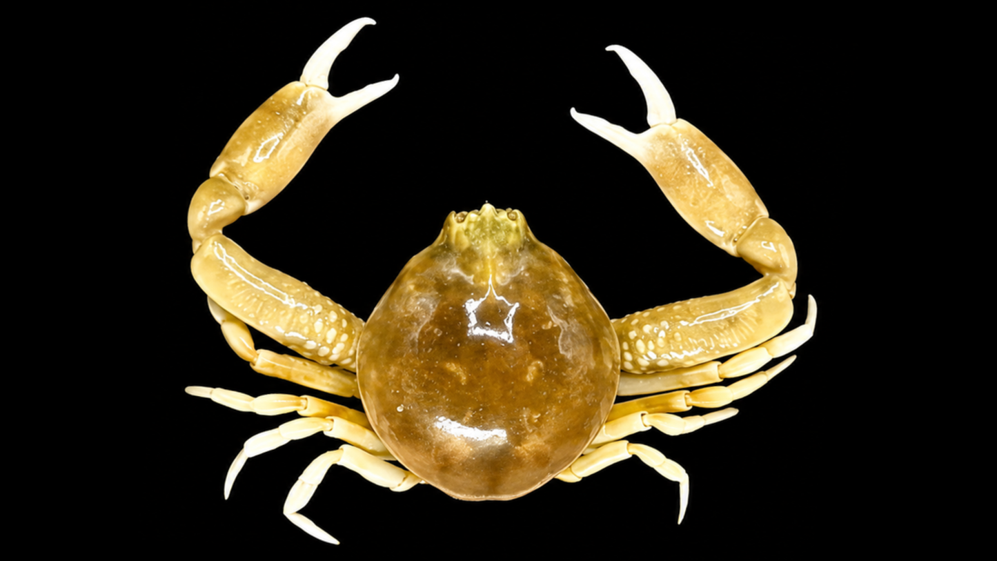 Freshwater Crab (Potamonemus sp.) | Preserved Crab Specimen | Real River Crab