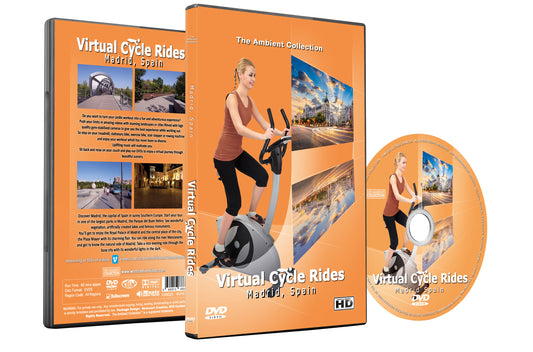Virtual Cycle Rides - Madrid, Spain