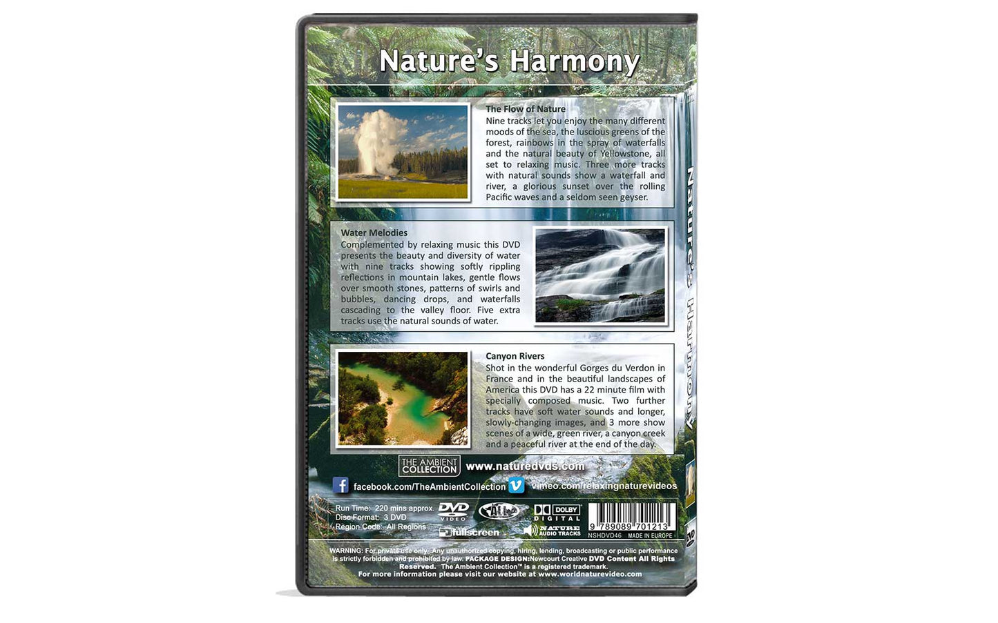 Natures Harmony - 3 DVD Box Set