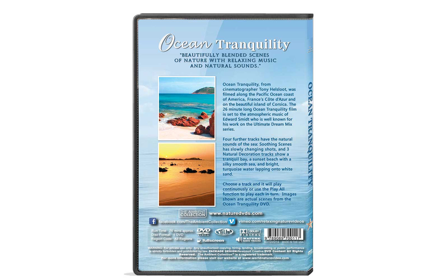 Ocean Tranquility Dvd
