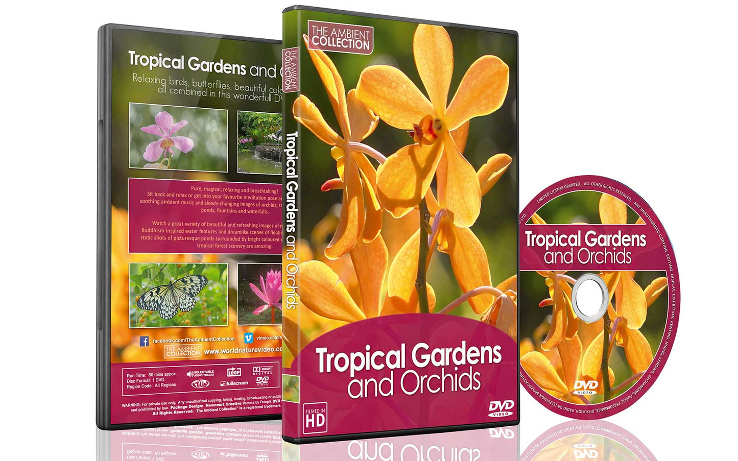 Tropical Garden and Orchids Dvd
