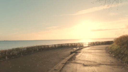 Virtual Walk - Baltic Steep Coast - Sunrise Hike from Stohl to Bulk Lighthouse