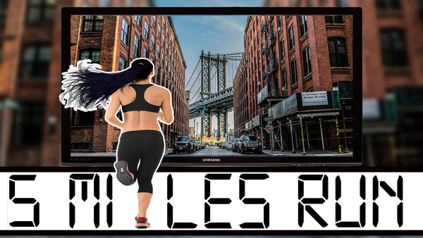 Run At Home - 5 Miles In 30 Minutes In New York - Manhattan