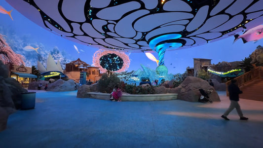 AQUARIUM TV - Virtual Walk - World Largest Aquarium - Sea World - Abu Dhabi, UAE