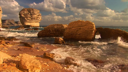 BEACH TV - Ocean Waves Moods with Waves Sounds