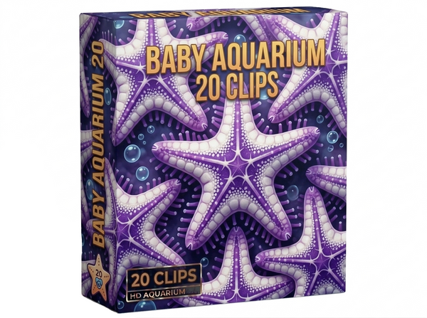 Creator Pack - 20 single clips of Baby Aquarium (HD)