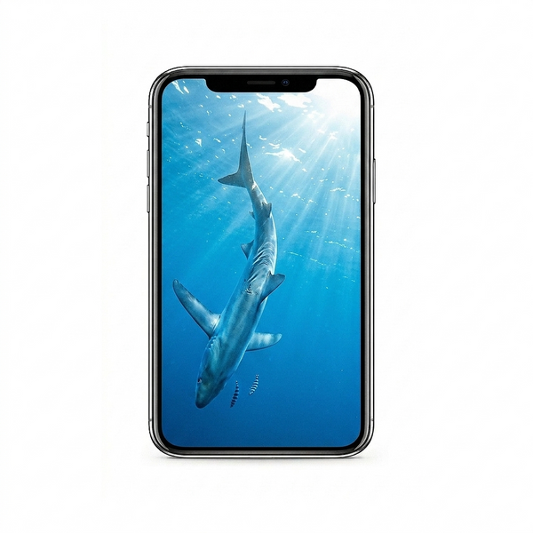 Vertical Creator Pack - 10 single clips of Blue Shark (4K UHD)