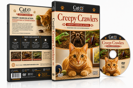 Cat TV - Cat Cafe - Creepy Crawlers