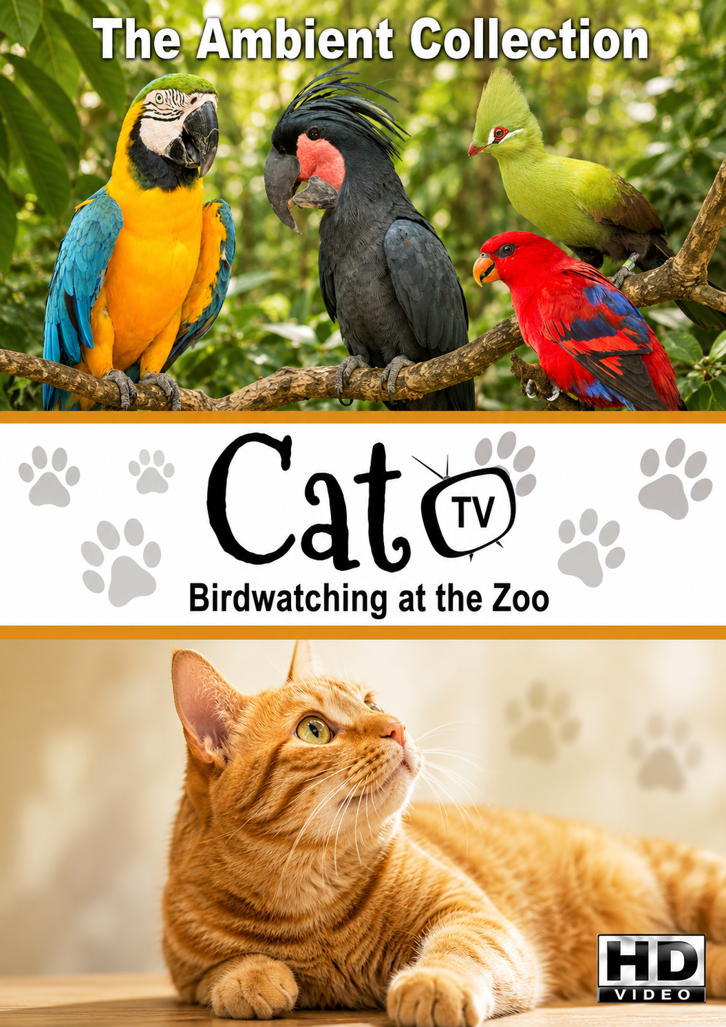 Cat TV - Birdwatching at the Zoo