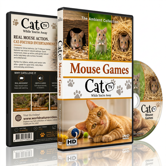 CAT TV - While You're Away - Mouse Games