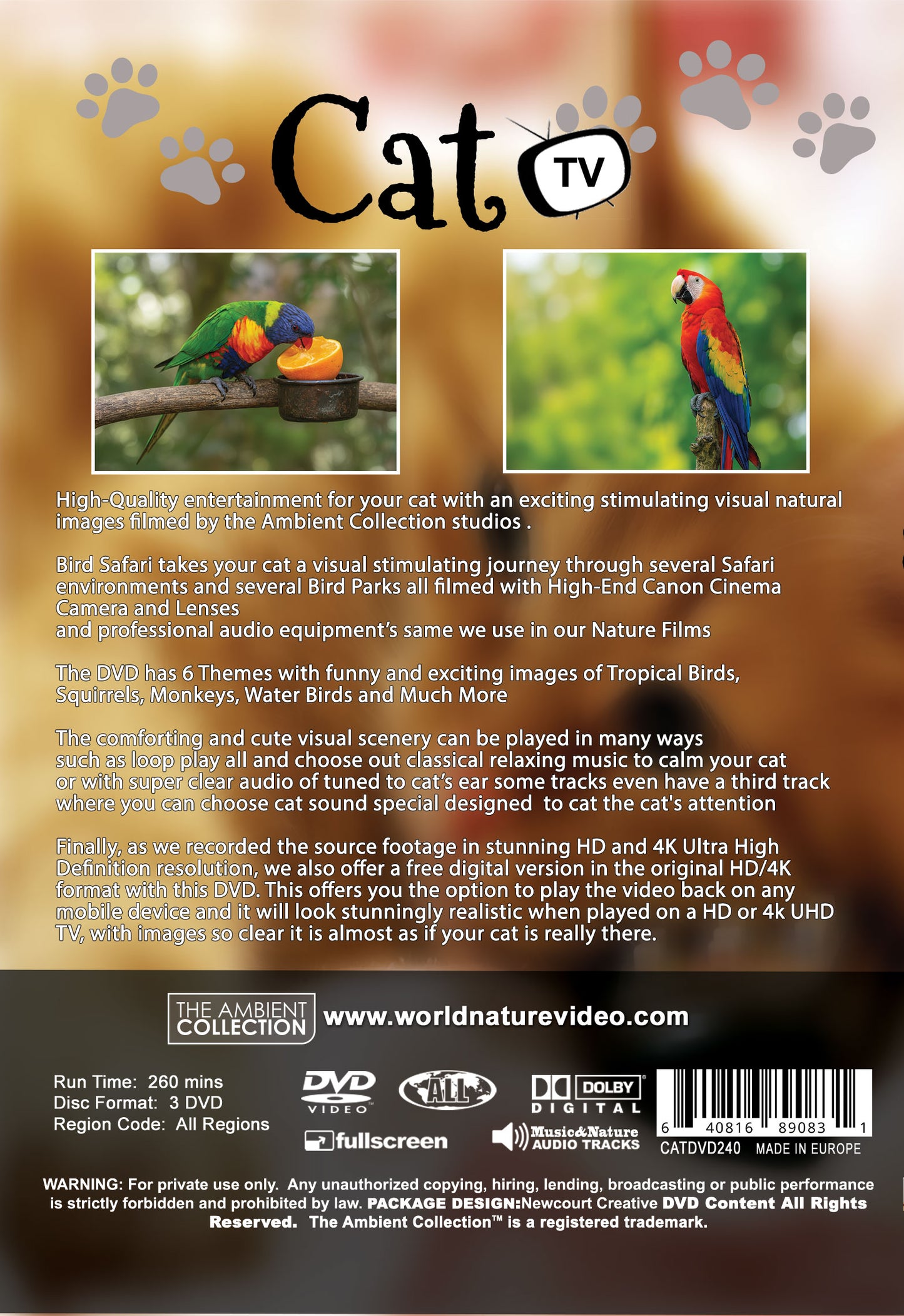 Cat Tv - Bird Collection