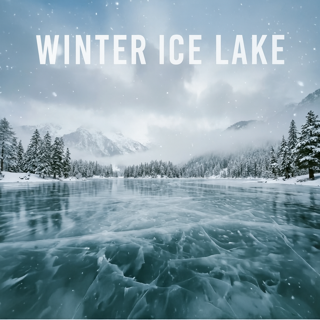 Winter Ice Lake