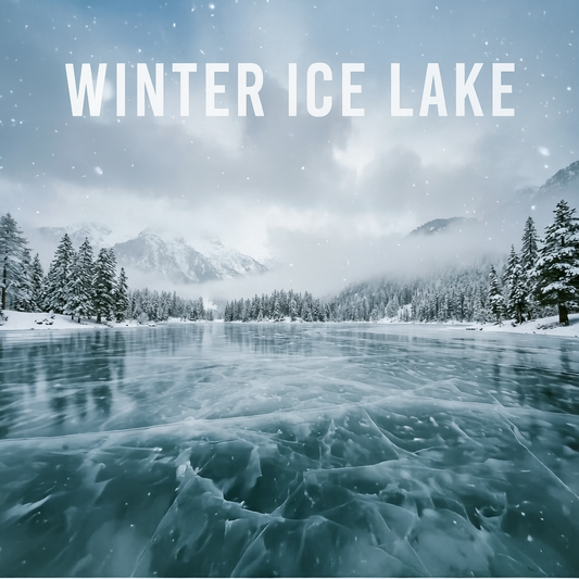 Winter Ice Lake