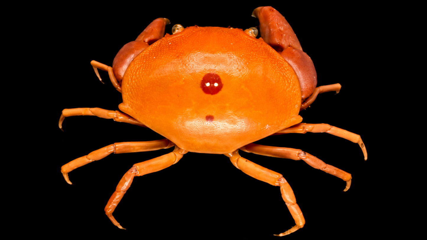 Convex Crab (Carpilius convexus) | Preserved Crab Specimen | Real Marine Crab