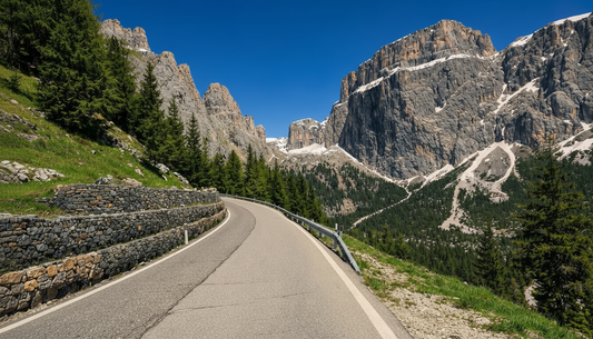 Virtual Cycle Rides - Italian Dolomites - Sella Pass