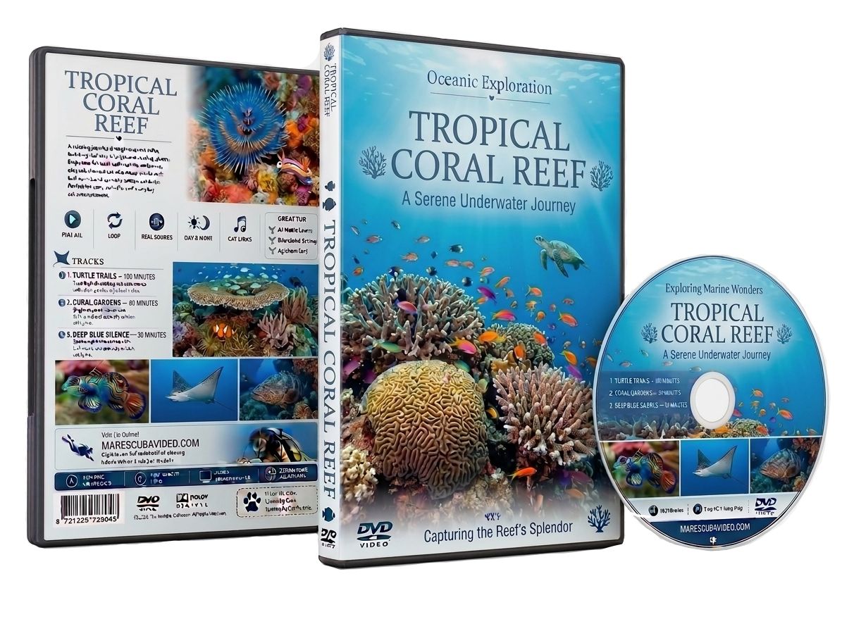 Tropical Coral Reefs - A Serene Underwater Journey