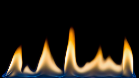FIREPLACE - Dancing Flames 30 Minutes with Burning Fire Sounds