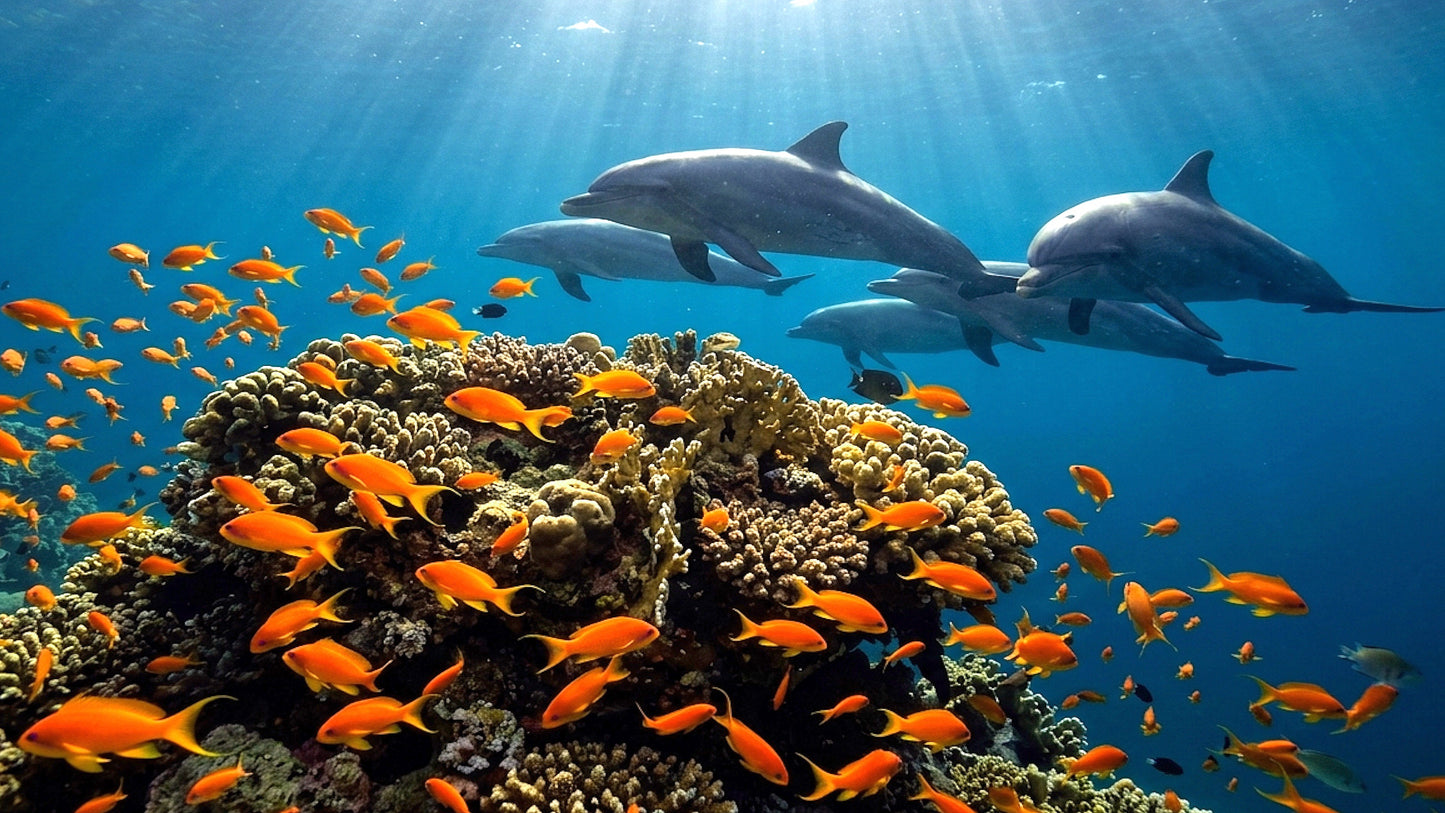 Dive The Red Sea - A Dream In Liquid Blue