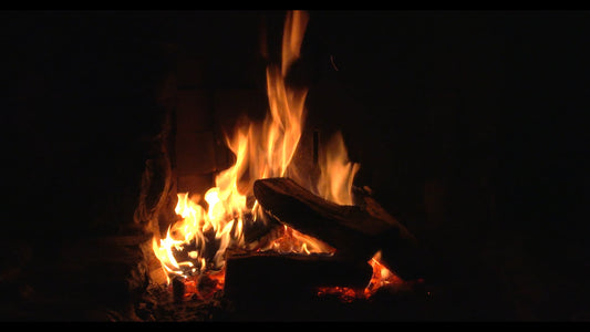 FIREPLACE TV - Castle Fireplace with Fire Sounds
