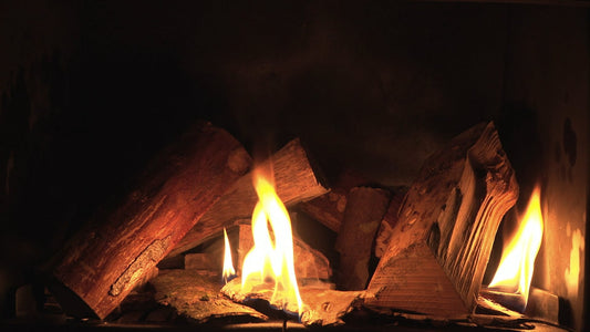 FIREPLACE TV - Peaceful Fireplace with Relaxing Piano Music