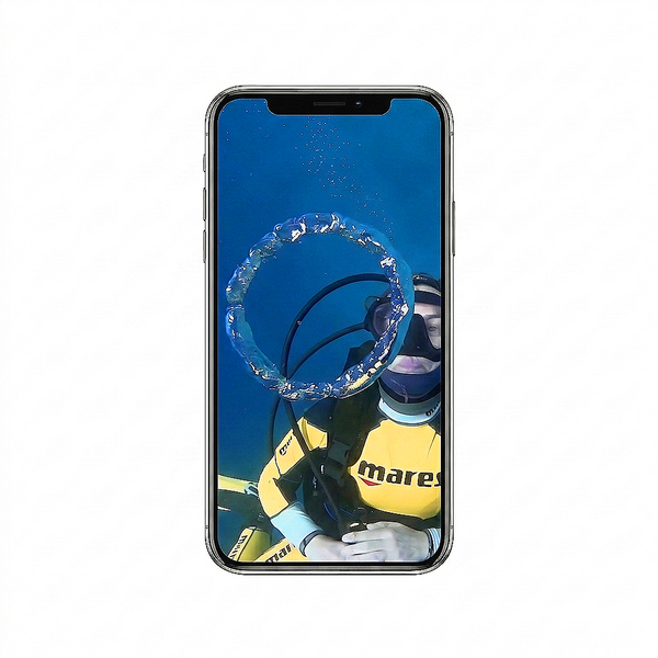 Vertical Creator Pack - 10 single clips of Female Scuba Diver (4K UHD)