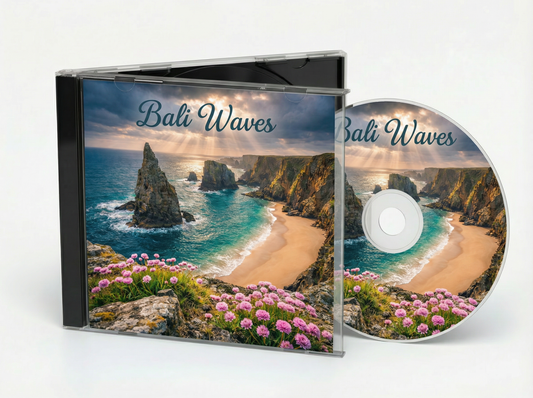 Nature CD - Bali Waves -8 Hours of Calming Ocean Sounds for Sleep