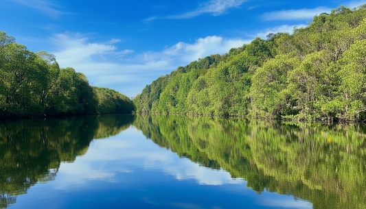 Virtual Rowing - Jungle River Journey in the mangroves of Palawan, Philippines