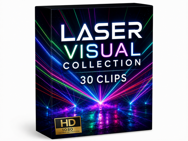 Creator Pack - 30 Single Clips of Laser Visual Collection (HD)