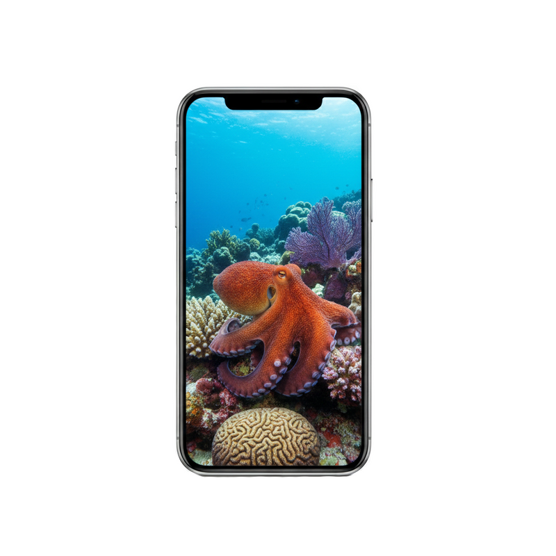 Vertical Creator Pack - 10 single clips of Octopus (4K UHD)