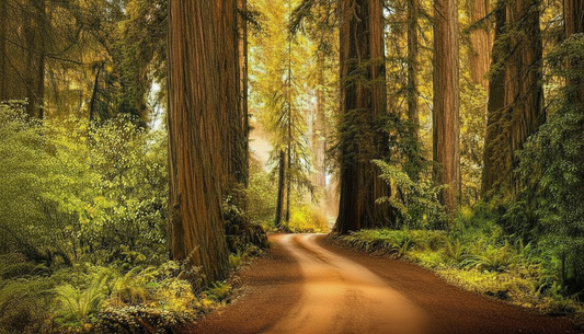 Virtual Walk - Redwood Trails - California - USA 2