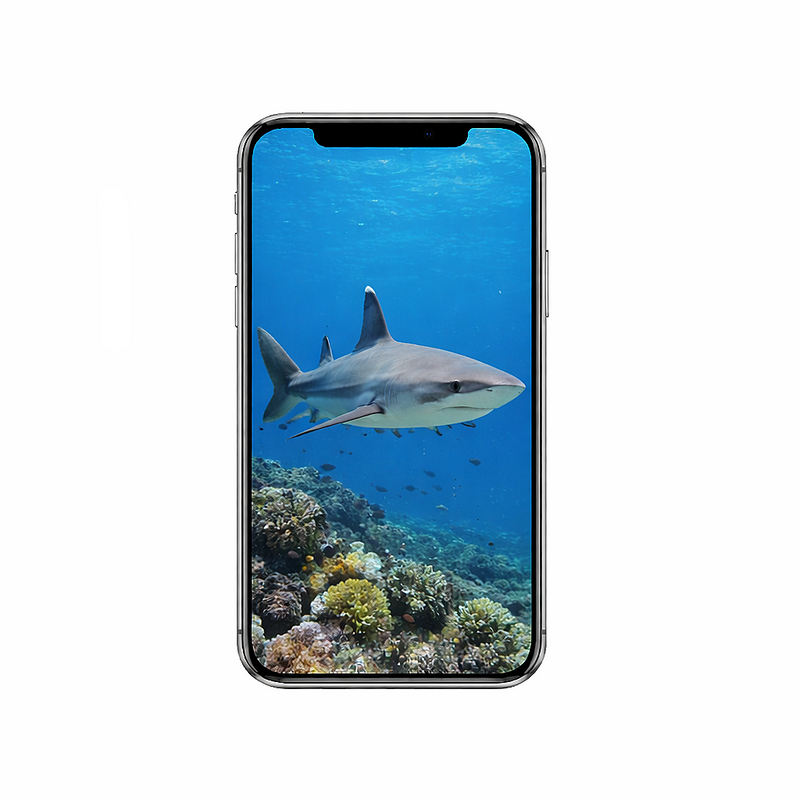 Vertical Creator Pack - 10 single clips of Reef Sharks (4K UHD)