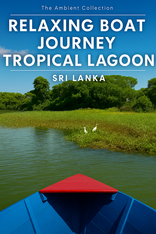 Relaxing Boat Journey - Tropical Lagoon - Sri Lanka