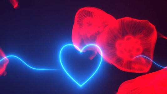 SLEEP TV - Aqua Pulse 2 with Music and Underwater Sounds