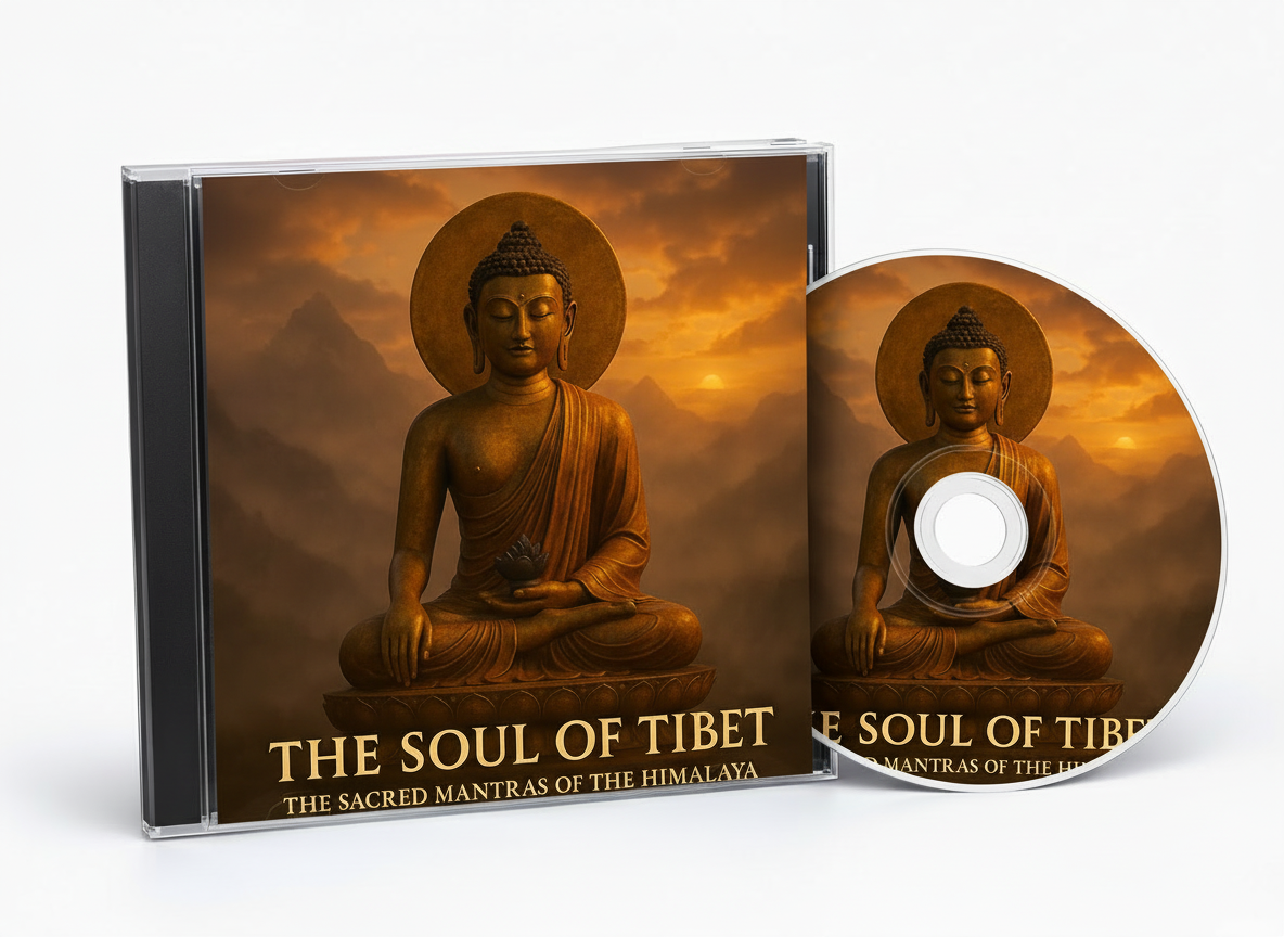 Music CD - 🪷 The Soul of Tibet – The Sacred Mantras of the Himalaya