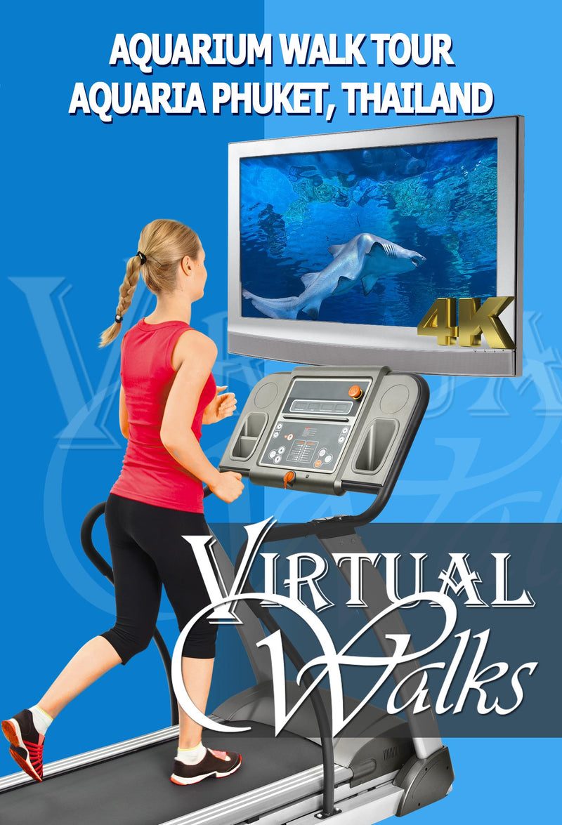 Virtual Aquarium Walk Tour - Aquaria Phuket - Thailand