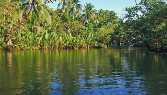 Virtual Rowing- Tropical Palm River - Philippines