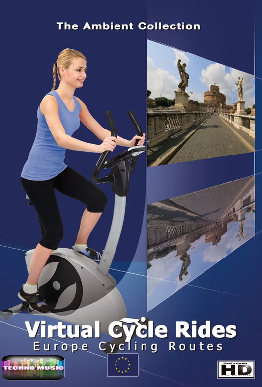 Virtual Cycle Rides - Extra Long Rides with Up Beat Music Mixes in Nature and Urban Scenery