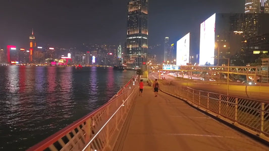 Virtual Cycle - Hong Kong at Night