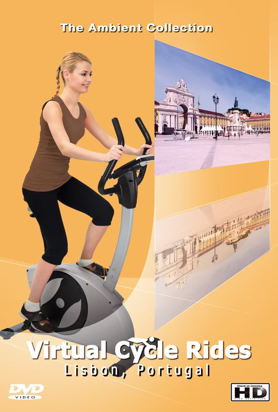 Virtual Cycle - Lisbon - Portugal with Uplifting Music