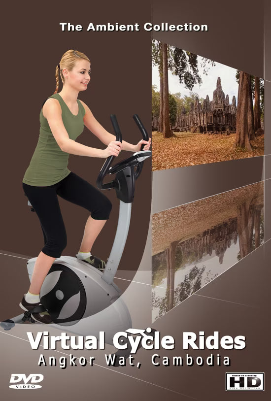 Virtual Cycle  - Angkor Wat - Cambodia with Music