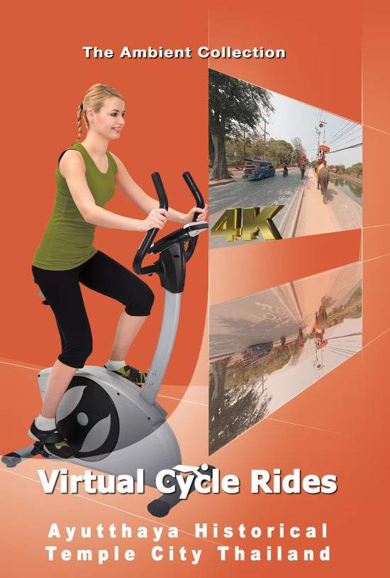 Virtual Cycle Rides - Ayutthaya Historical Temple City Thailand