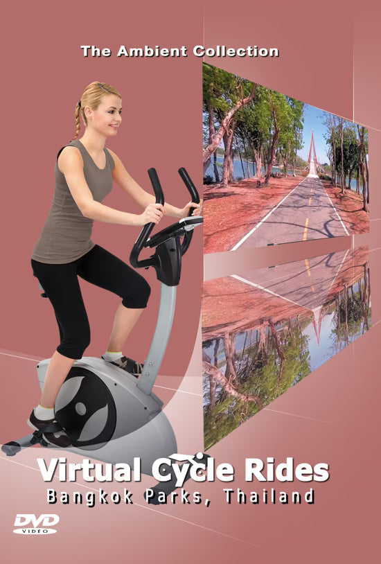 Virtual Cycle - Bangkok Parks - Thailand with Local Binaural Sounds