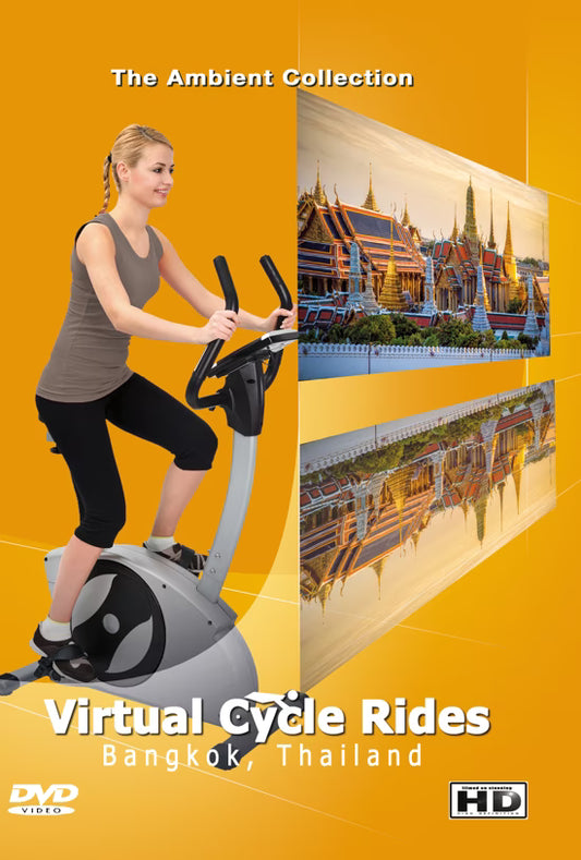 Virtual Cycle - Bangkok -Thailand with 3D Binaural Local Sounds