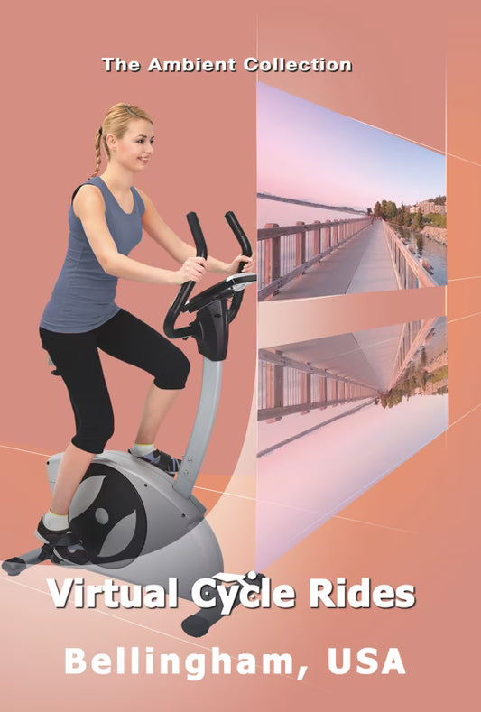 Virtual Cycle - Bellingham - Washington, USA with Local Sounds