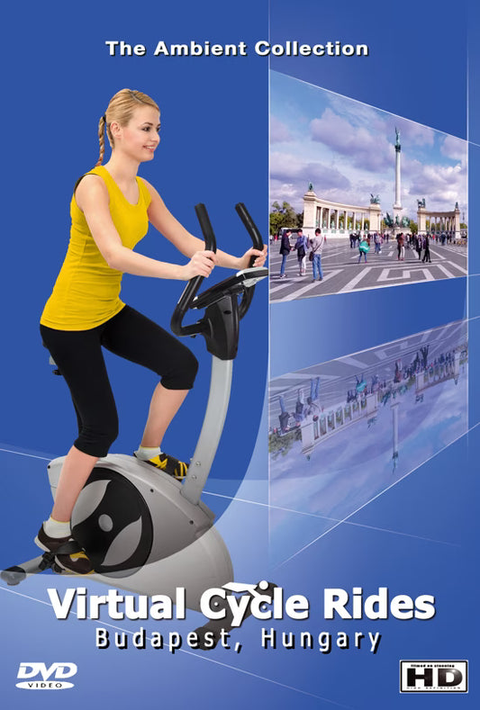 Virtual Cycle - Budapest - Hungary with Uplifting Music
