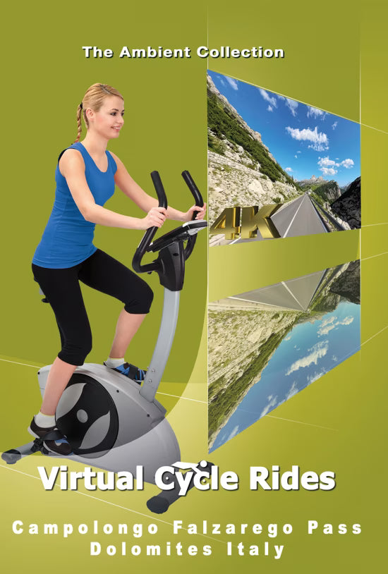 Virtual Cycle - Campolongo / Falzarego Pass Dolomites - Italy