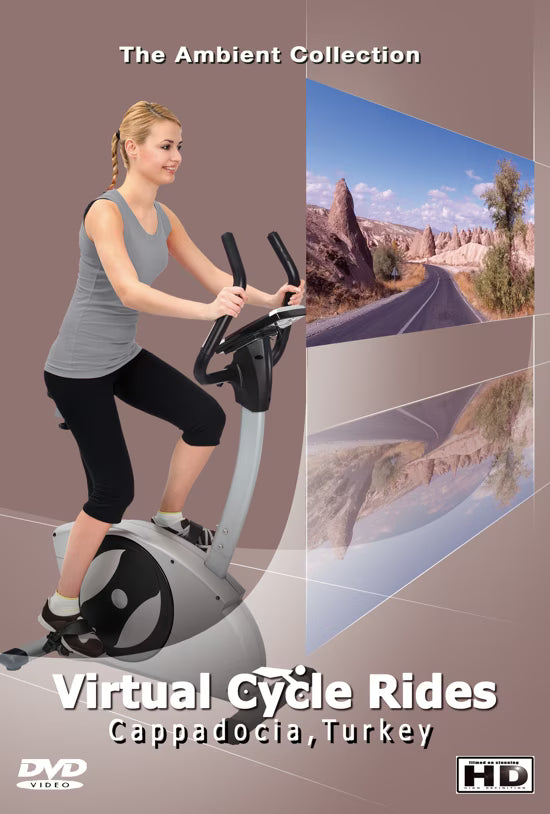Virtual Cycle - Cappadocia - Turkey with Uplifting Music