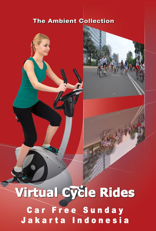 Virtual Cycle - Car Free Sunday Jakarta - Indonesia