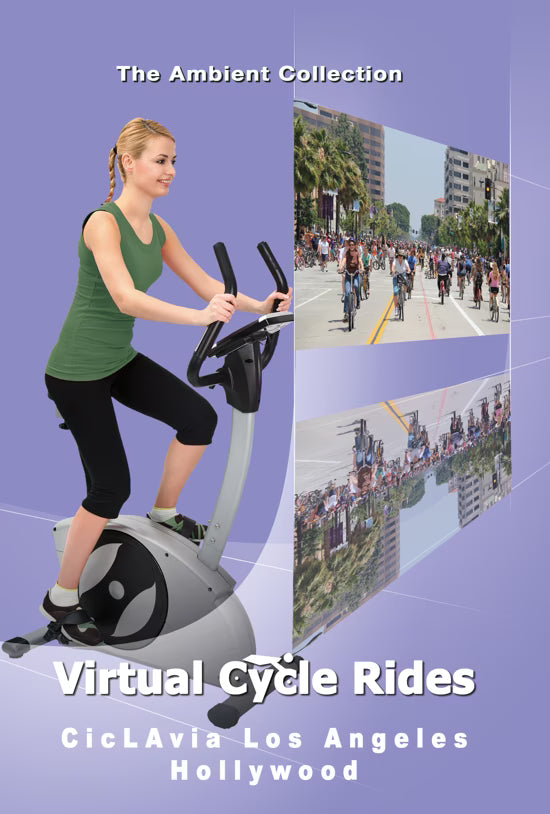 Virtual Cycle - CicLAvia - Hollywood - California - USA - America's biggest Car FREE Cycle Event
